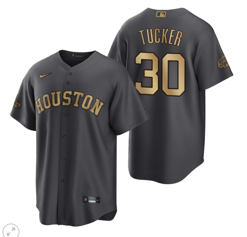 Houston Astros Kyle Tucker 2022 MLB ALL-Star Game Replica Jerseys
